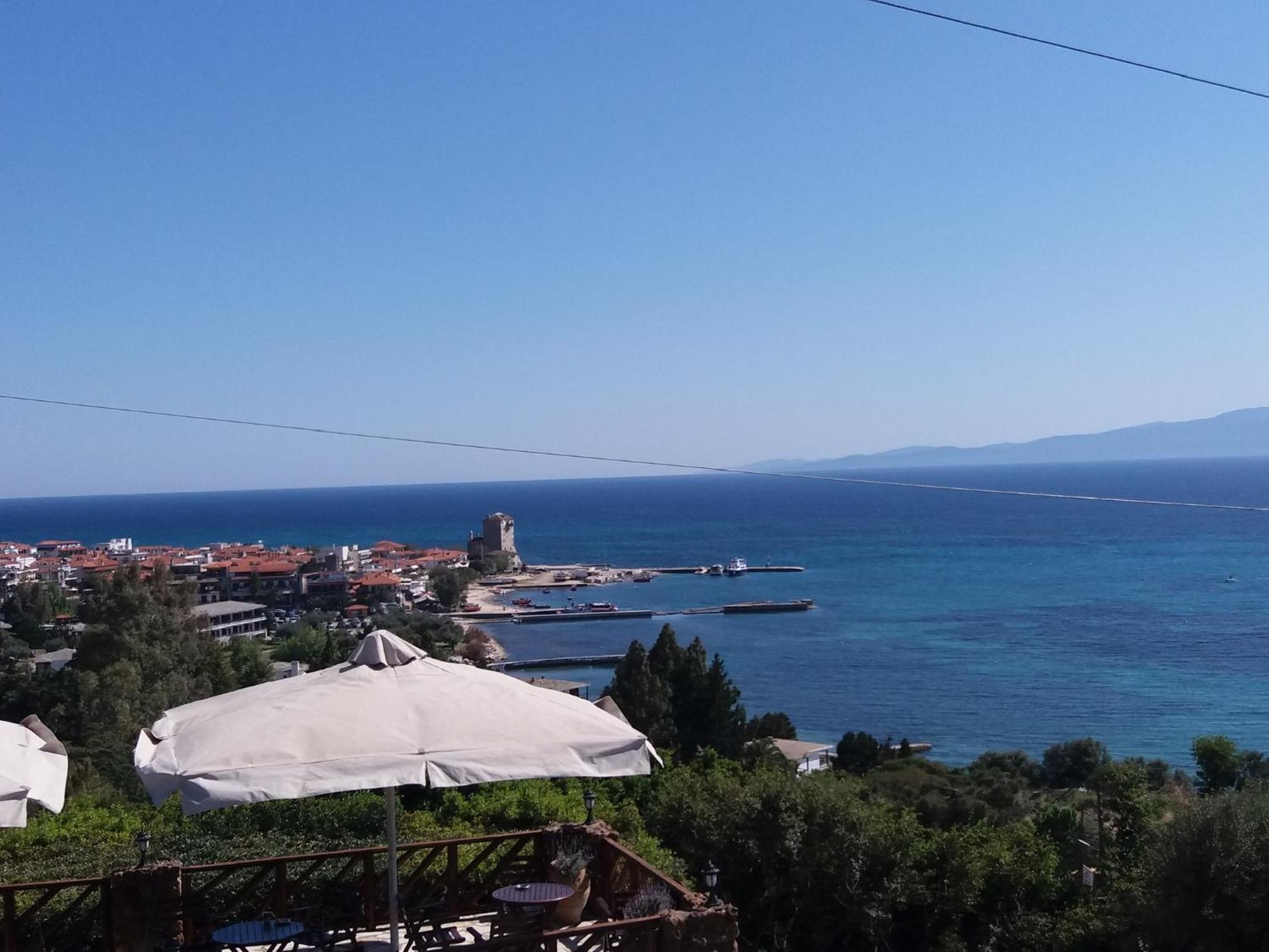 Pansion Irini Lägenhet Ouranoupoli Exteriör bild
