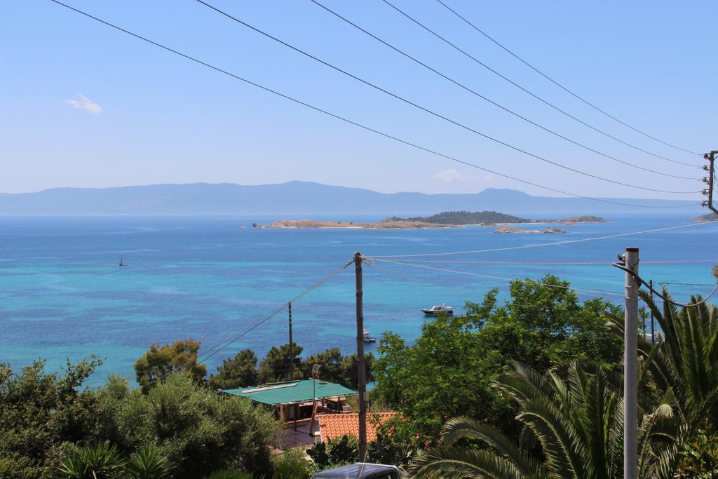 Pansion Irini Lägenhet Ouranoupoli Exteriör bild