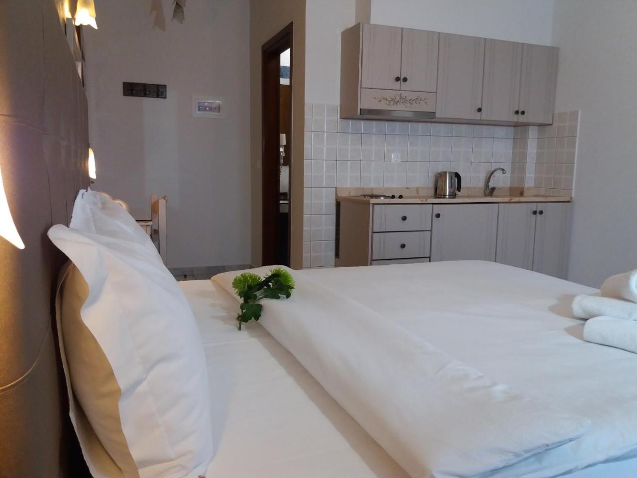 Pansion Irini Lägenhet Ouranoupoli Exteriör bild